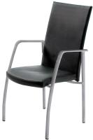 Стул для посетителя Тренд (хром) (Материал обивки: экокожа, цвет обивки: есо-12 (Фабрикант) ) в Черноморском от производителя 