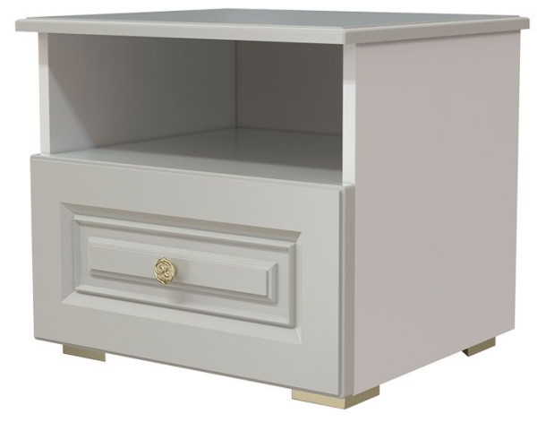 Фото Тумба прикроватная Олимп (1 ящ.) от производителя Браво-мебель в Черноморском по цене 6&nbsp;140 ₽