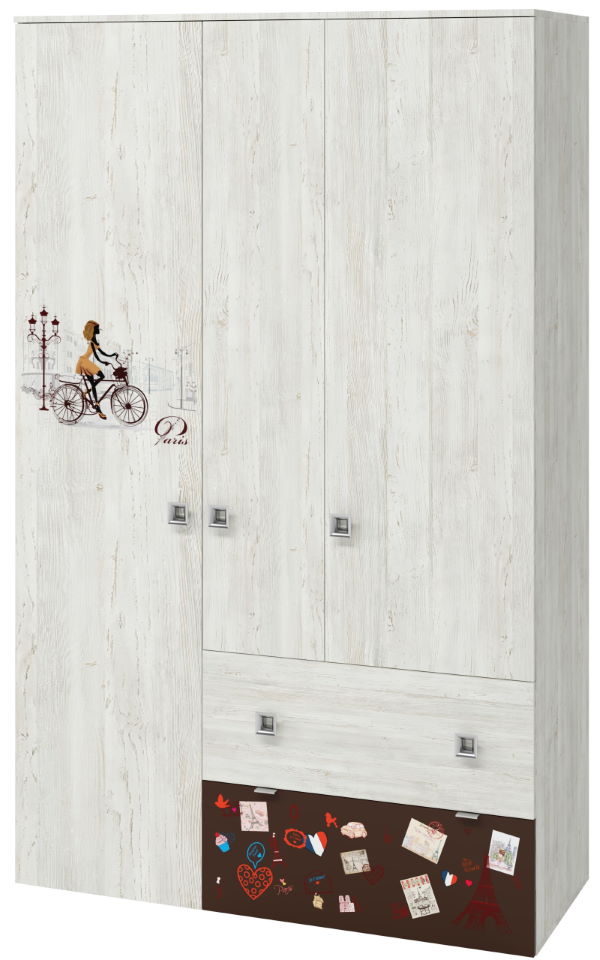 Фото Шкаф Поло (129) трехдверный от производителя Регина в Черноморском по цене 19&nbsp;560 ₽