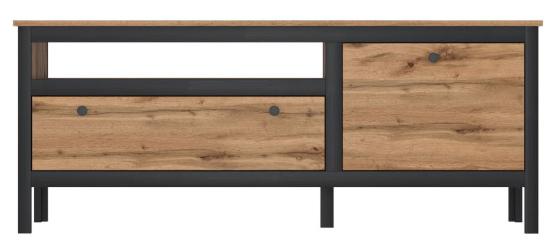 Фото Тумба Loft RTV1D1S от производителя Black Red White (БРВ) в Черноморском по цене 14 580 ₽