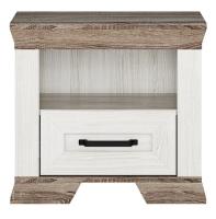 Фото  тумба прикроватная marselle kom1s производитель Black Red White (БРВ)