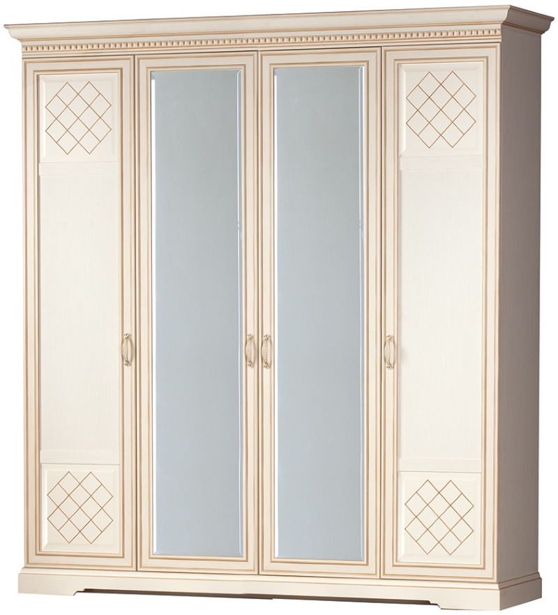 Фото Шкаф Парма 814 (207) четырехдверный от производителя Яна в Черноморском по цене 89 970 ₽