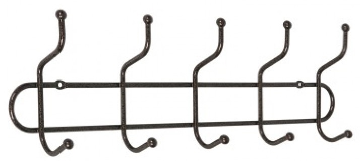 Фото Вешалка настенная Дружба 5 от производителя Завод металлических изделий в Черноморском по цене 290 ₽