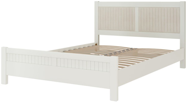 Фото Кровать двуспальная Фрида (СМ 160х200) без основания с универсальными царгами от производителя Браво-мебель в Черноморском по цене 22 850 ₽