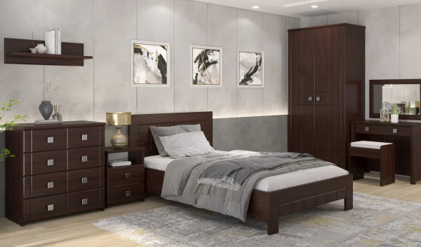 Фото Кровать односпальная Изабель ИЗ-710К (СМ 120х200) без основания от производителя Компасс в Черноморском по цене 17&nbsp;100 ₽