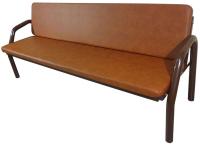 Диван Гигант (кожзам (Металл-Конструкция) ) в Черноморском от производителя 