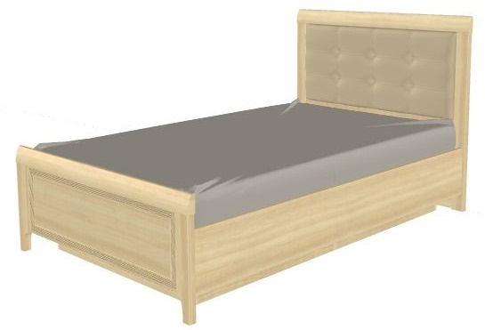 Фото Кровать односпальная Карина КР-1031 (СМ 120х200) с подъемным механизмом от производителя Лером в Черноморском по цене 40 130 ₽