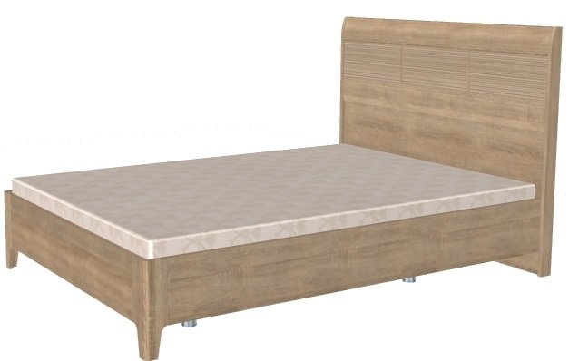 Фото Кровать двуспальная Мелисса КР-2862 (СМ 140х200) с ламельным основанием от производителя Лером в Черноморском по цене 32 670 ₽