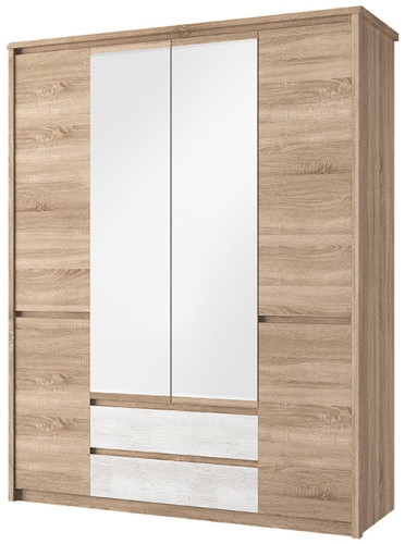 Фото Шкаф 6DG2S Z Сомма (Somma) (167) четырехдверный от производителя Анрэкс в Черноморском по цене 48 820 ₽