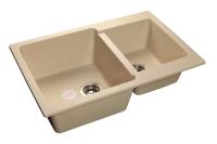 Мойка Granfest GF-С800Е (ГР 800х500хh200) (Цвет мойки светло-розовый) в Черноморском от производителя 