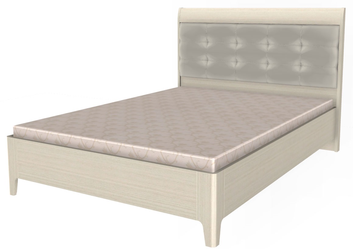 Фото Кровать двуспальная Камелия КР-2072 (СМ 140х200) с ламельным основанием от производителя Лером в Черноморском по цене 33&nbsp;770 ₽