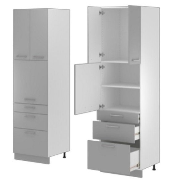 Фото Кухня Аляска пенал ПСВ-63 от производителя Леко в Черноморском по цене 19&nbsp;090 ₽