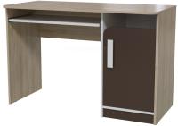 Стол компьютерный Арабика (лдсп, лдсп дуб ривьера,  дуб ривьера, арабика, дуб ривьера-белый-арабика (Гранд Кволити) ) в Черноморском от производителя 