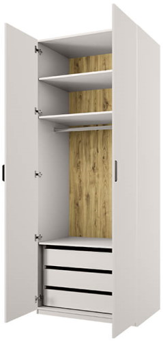 Фото Шкаф 2DG Z Модерн (Modern) (90) двухдверный от производителя Анрэкс в Черноморском по цене 30 920 ₽