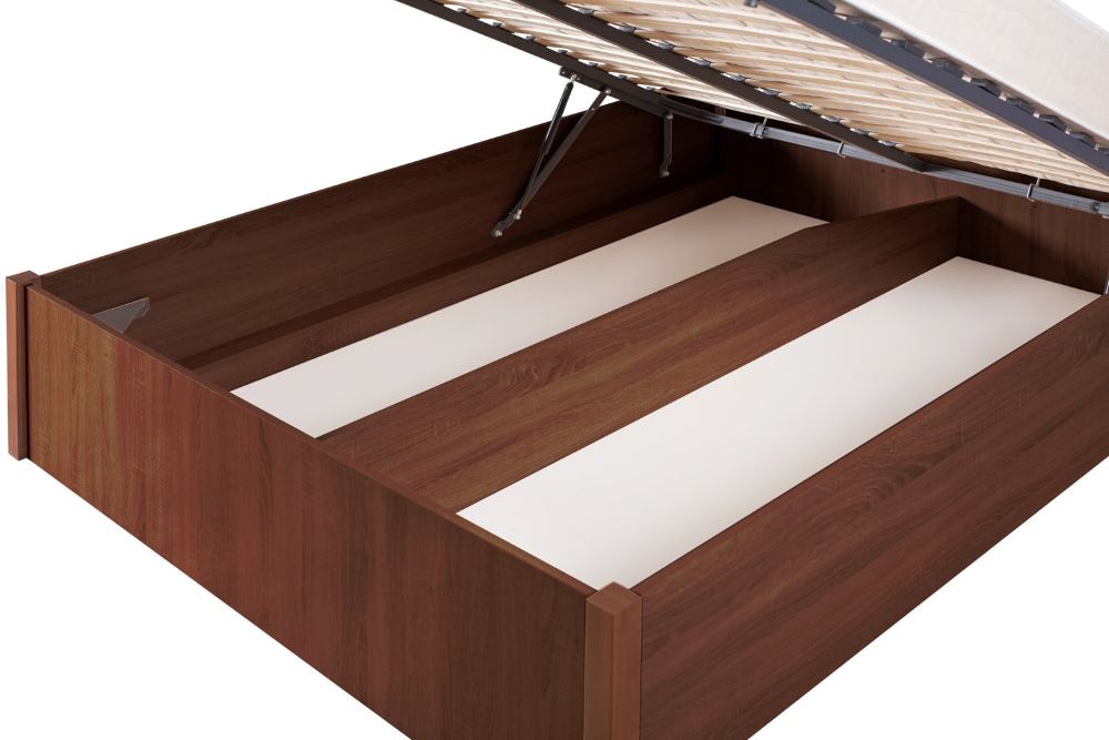 Фото Кровать двуспальная Sherlock-42.2 (СМ 160x200) с подъемным механизмом от производителя Глазов в Черноморском по цене 29 000 ₽