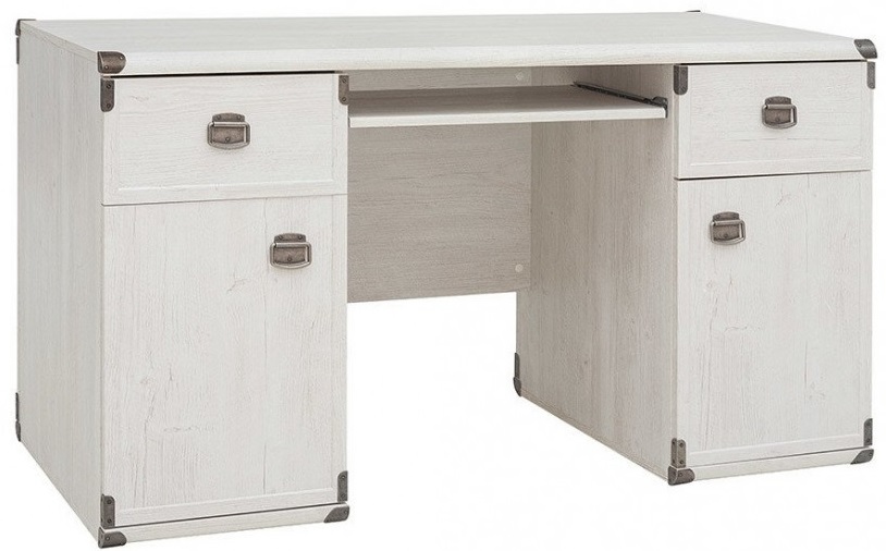 Фото Стол письменный Индиана JBIU2D2S от производителя Black Red White (БРВ) в Черноморском по цене 31&nbsp;670 ₽