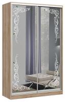 Фото shkafy-kupe-s-risunkom шкаф-купе оскар 2.3 (1,5х0,6х2,2 - 2 двери) производитель Мебель Маркет