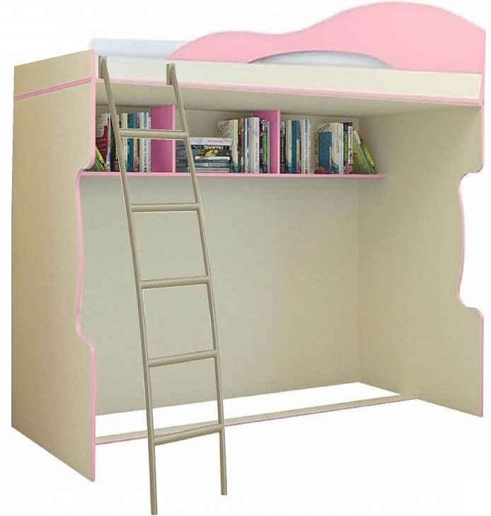 Фото Кровать 2-этаж Радуга (СМ 80х200) от производителя Горизонт в Черноморском по цене 16&nbsp;380 ₽