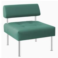 Кресло Офис (Office) без подлокотников (экокожа-ecо (Новый стиль) ) в Черноморском от производителя 