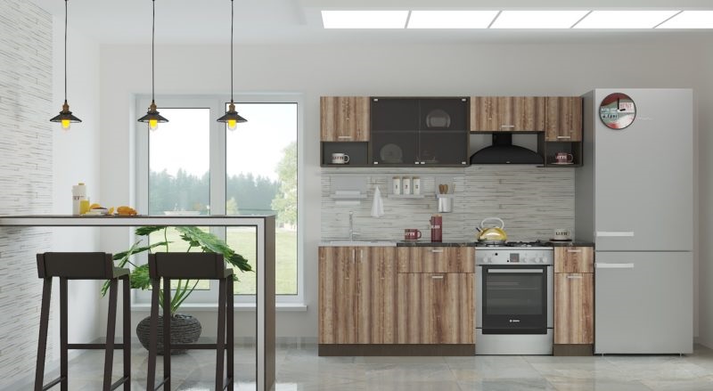 Фото Кухня Зара (2,1) от производителя Интерьер-центр в Черноморском по цене 12&nbsp;600 ₽