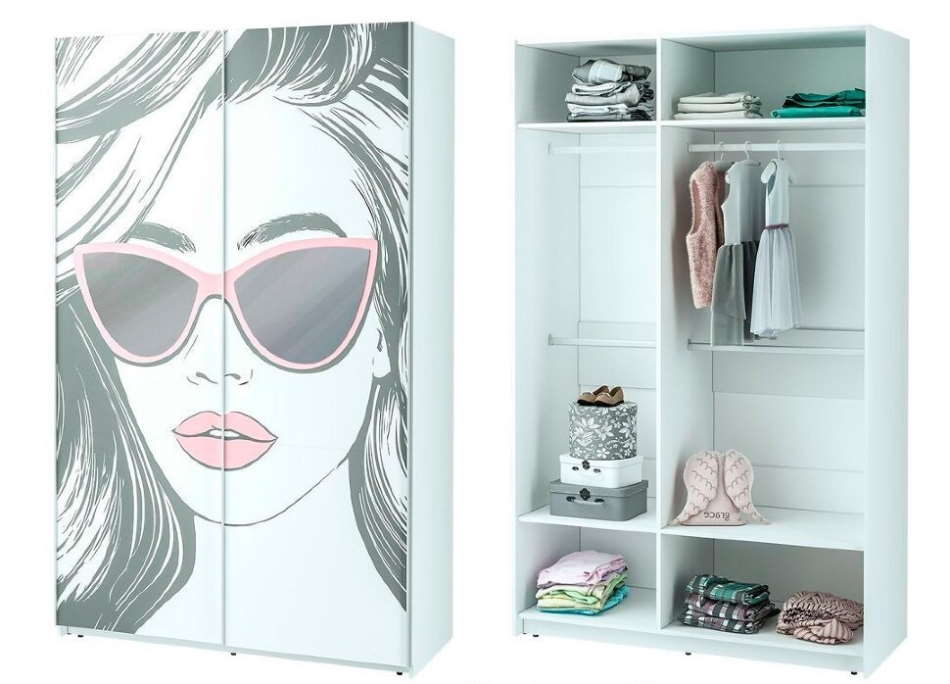 Фото Шкаф-купе Мемори ШКК-01 (2 двери) от производителя Мебелони в Черноморском по цене 47 930 ₽