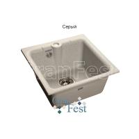 Мойка Granfest GF-P420 (ГР 420х420хh200) (шир.ящ.min 400) (Цвет мойки черный) в Черноморском от производителя в интернет магазине Планета Комфорта Мойка Granfest GF-P420 (ГР 420х420хh200) (шир.ящ.min 400) (Цвет мойки черный) в Черноморском от производителя