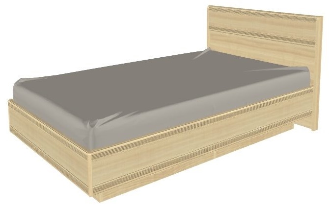 Фото Кровать односпальная Карина КР-1001 (СМ 120х200) с подъемным механизмом от производителя Лером в Черноморском по цене 35 440 ₽