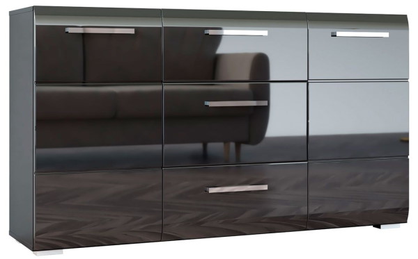 Фото Комод Домино (3 ящ + 2 дв) от производителя Браво-мебель в Черноморском по цене 26 200 ₽