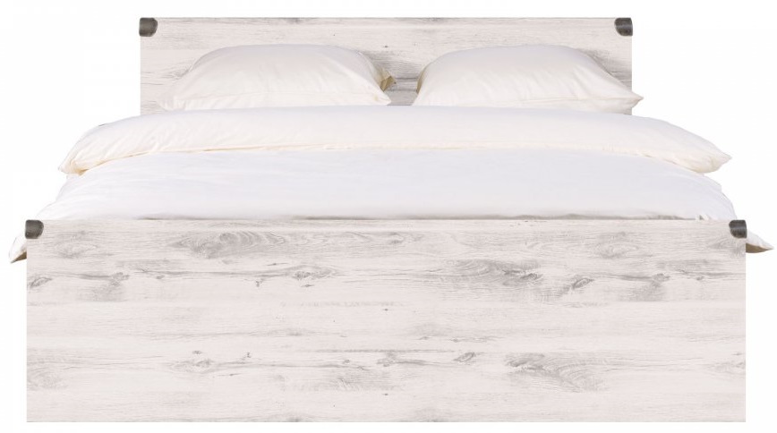 Фото Кровать двуспальная Индиана JLOZ (СМ 160х200) без основания от производителя Black Red White (БРВ) в Черноморском по цене 17 850 ₽