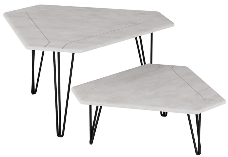 Фото Стол журнальный Тет-а-тет (2шт) от производителя Калифорния в Черноморском по цене 9&nbsp;420 ₽