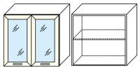 Фото kukhonnye-shkafy-so-steklom кухня диана-4 (лдсп) шкаф настенный 1000 (шв-101с) производитель Фант-мебель