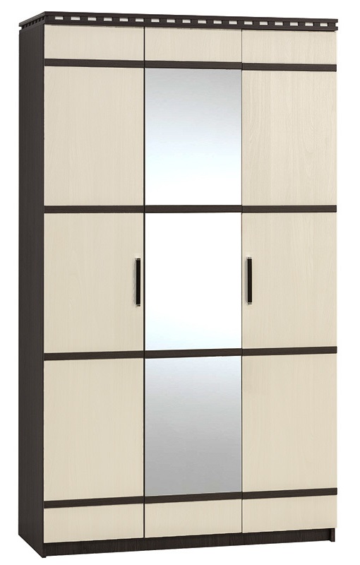 Фото Шкаф Ольга-13 (126) трехдверный  от производителя Фант-мебель в Черноморском по цене 18 040 ₽