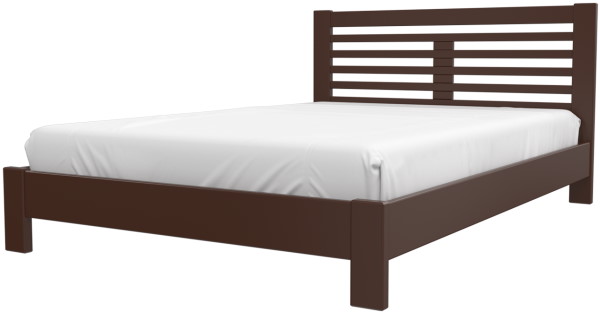 Фото Кровать двуспальная Линда (СМ 140х200) без основания с универсальными царгами от производителя Браво-мебель в Черноморском по цене 16 770 ₽