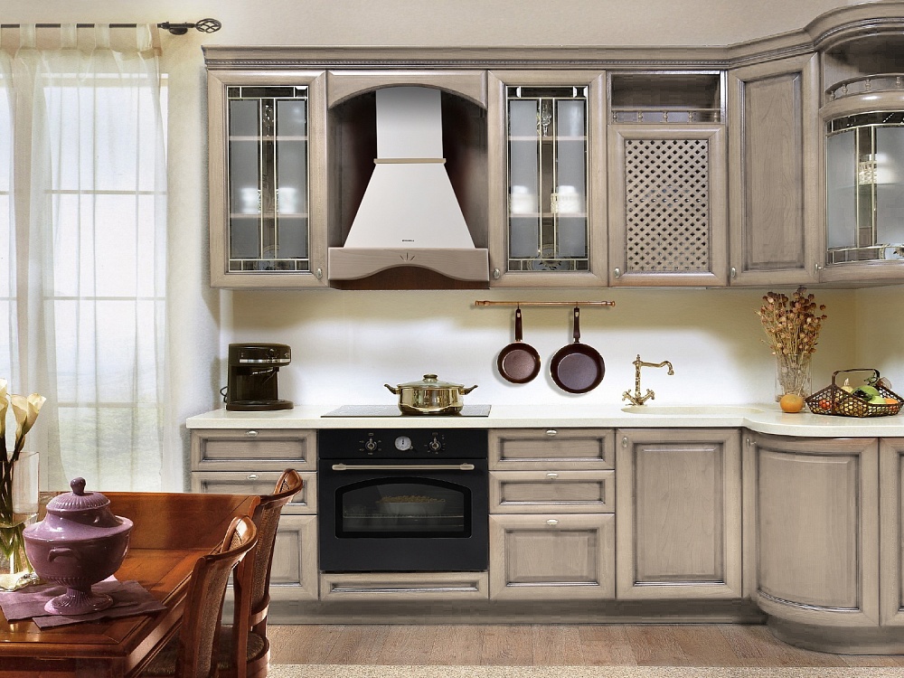 Фото Вытяжка купольная Gretta novas (C) 60 (600х500хh970(1300)) от производителя Maunfeld в Черноморском по цене 16 310 ₽