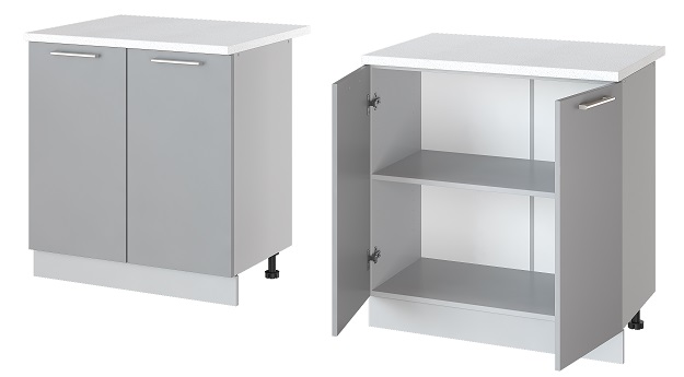 Фото Кухня Бронкс стол-рабочий Н-80 от производителя Леко в Черноморском по цене 5&nbsp;630 ₽