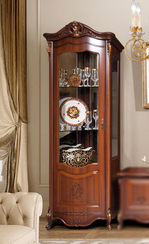 Фото Шкаф-витрина Аллегро 2 от производителя Слониммебель в Черноморском по цене 39&nbsp;300 ₽