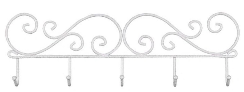 Фото Вешалка настенная Кружева 5 от производителя Завод металлических изделий в Черноморском по цене 300 ₽