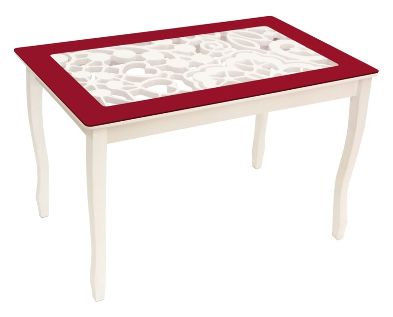 Фото Стол обеденный Стиль 2 Ажур III mini  от производителя Мебель из стекла в Черноморском по цене 11&nbsp;920 ₽