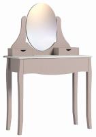 Стол туалетный Брауни (Brownie)-43 (лдсп, лдсп белый,  мокко, мокко-белый (Глазов) ) в Черноморском от производителя 