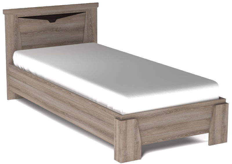 Фото Кровать односпальная Гарда NEW (СМ 90х200) без основания от производителя СБК в Черноморском по цене 6&nbsp;020 ₽