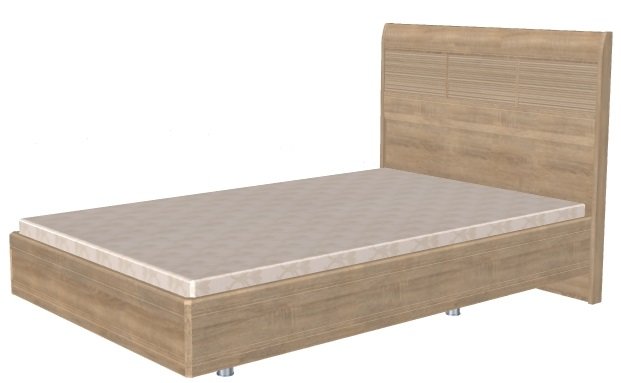 Фото Кровать односпальная Мелисса КР-2801 (СМ 120х200) с ламельным основанием от производителя Лером в Черноморском по цене 30 480 ₽