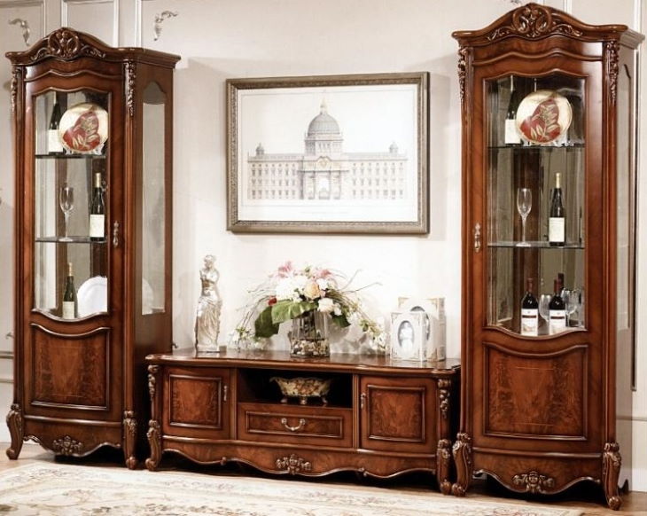 Фото Шкаф-витрина Аллегро 3 от производителя Слониммебель в Черноморском по цене 41&nbsp;950 ₽