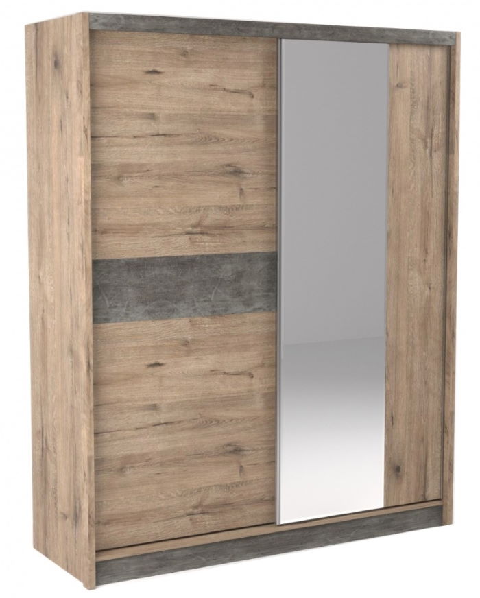 Фото Шкаф-купе Денвер 2300 (2 двери) от производителя СБК в Черноморском по цене 57&nbsp;450 ₽