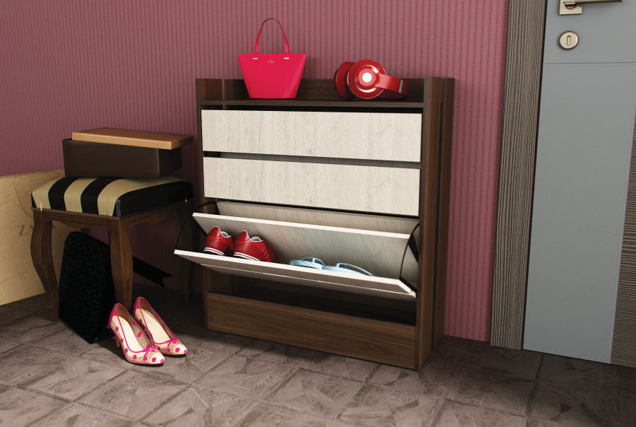 Фото Тумба для обуви обувница ТУ-7  от производителя Комфортная мебель в Черноморском по цене 4 200 ₽