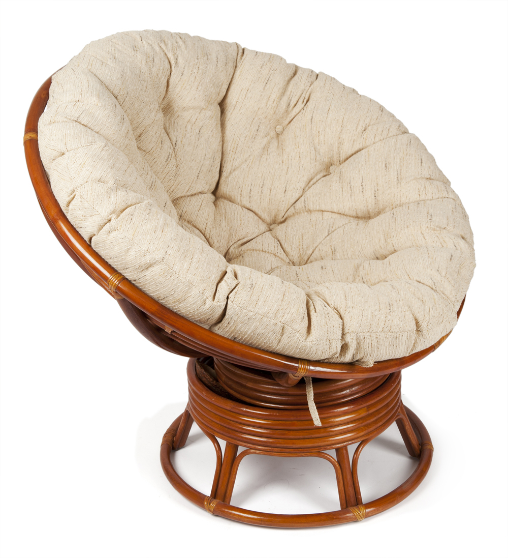 Фото Кресло-качалка 23/01B Papasan с матрасом (D1150х980хh970) от производителя Tetchair в Черноморском по цене 29 820 ₽