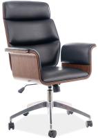 Кресло компьютерное Signal Oregon (Материал обивки: экокожа, цвет обивки: черный (Signal) ) в Черноморском от производителя 