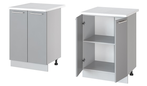 Фото Кухня Бронкс стол-рабочий Н-60 от производителя Леко в Черноморском по цене 4 420 ₽