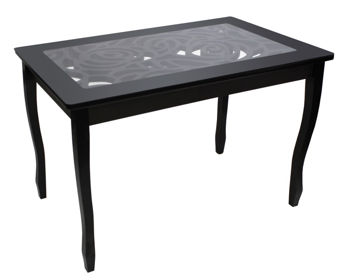 Фото Стол обеденный Стиль 2 Ажур от производителя Мебель из стекла в Черноморском по цене 13&nbsp;370 ₽