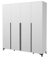 Шкаф Брента ШР-4 (200) четырехдверный - белый