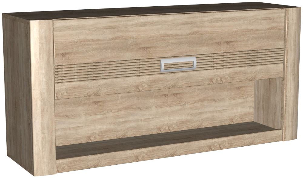 Фото Шкаф-полка навесной Магнолия ГМ-13 в Черноморском по цене 5 340 ₽ от производителя СБК, код товара 2000001559444, 2000001559451 шт Фото Шкаф-полка навесной Магнолия ГМ-13 от производителя СБК в Черноморском по цене 5 340 ₽